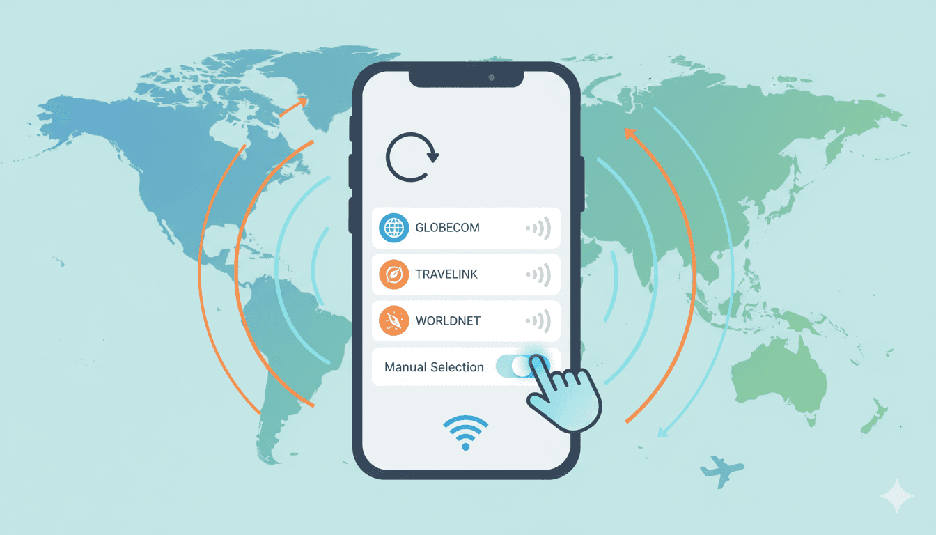 How to Manually Select a Network on Your Figabytes eSIM (Branding & Connection Troubleshooting)
