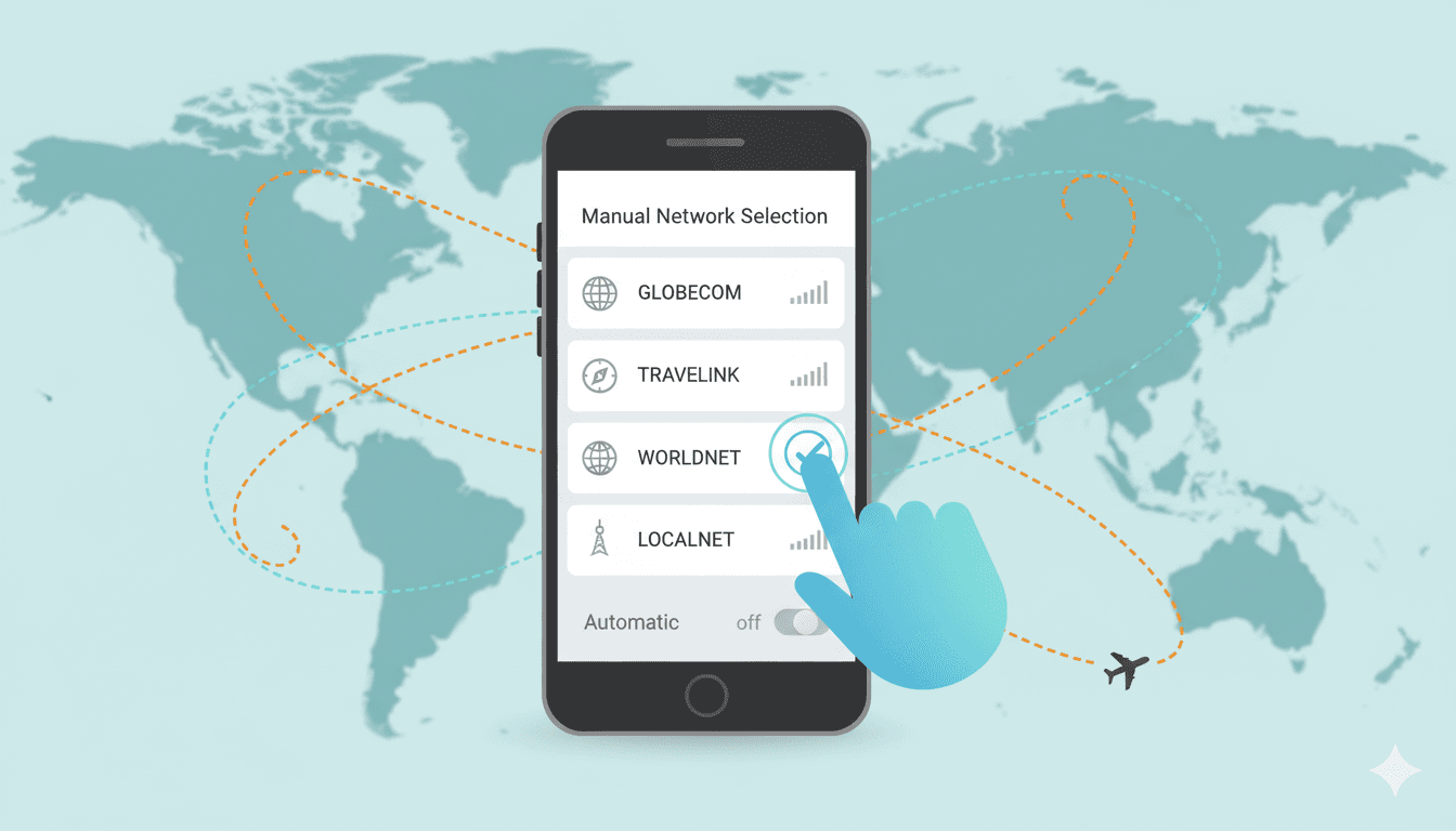 How to Manually Select a Network on Your Figabytes eSIM (Improves Signal, Speed & Connectivity)
