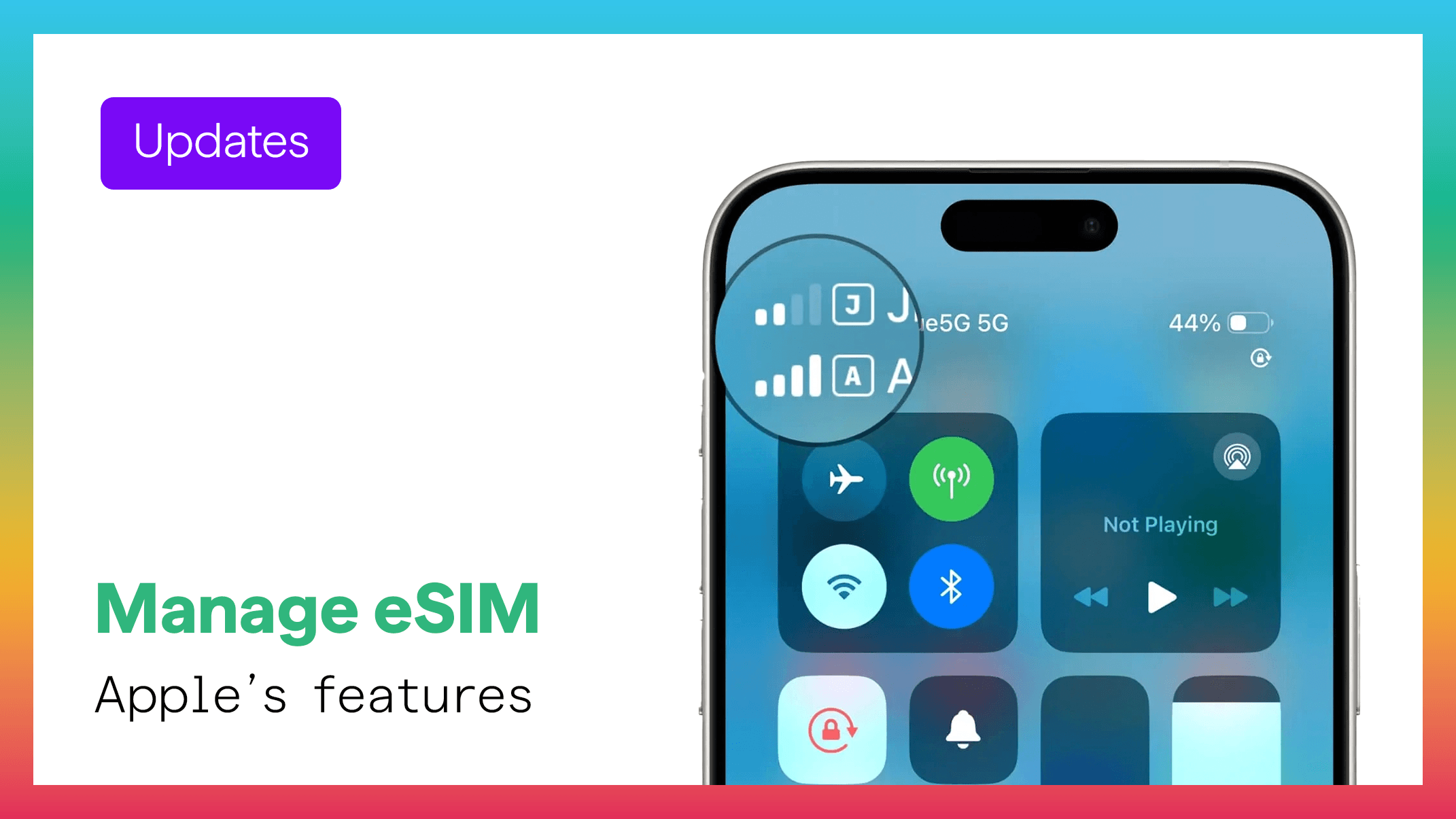 How to Manage eSIM Settings on iPhone