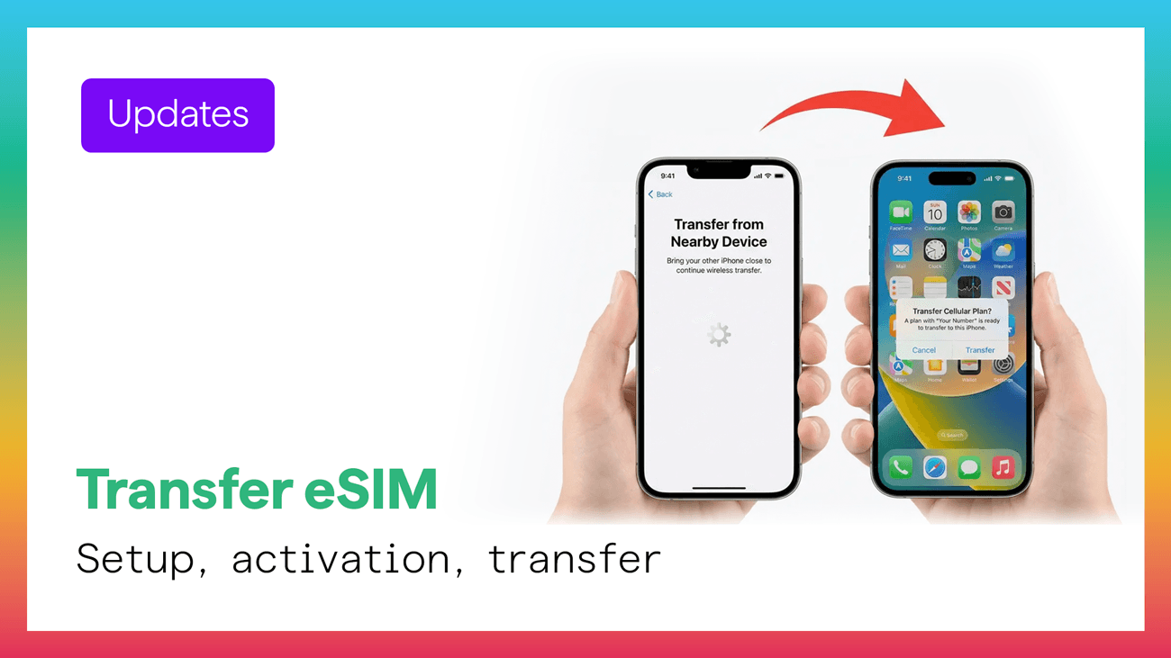 How to Set Up & Transfer eSIM on iPhone