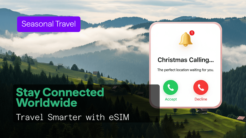Stay Connected This Festive Season With eSIM Travel Plans