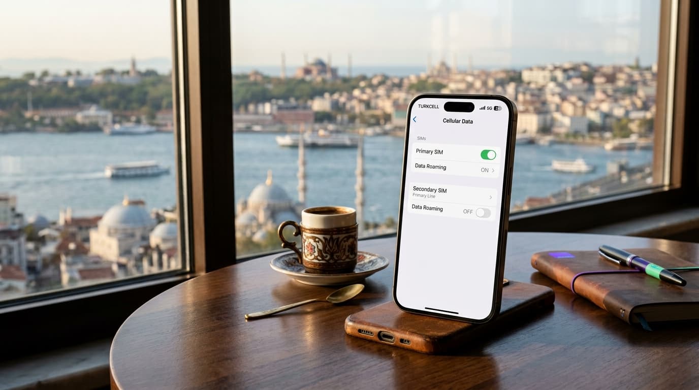 Should Data Roaming Be On or Off With an eSIM? Should Data Roaming Be On or Off With an eSIM?